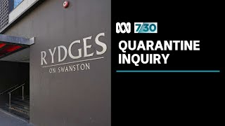 Who decided to use private security in Victoria hotel quarantine? | 7.30
