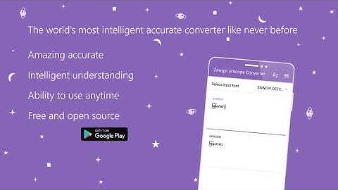 Zawgyi Unicode Converter Android App Rolling out!