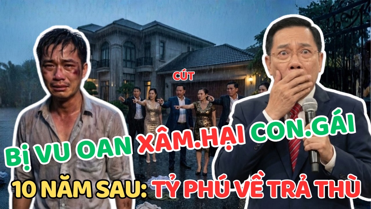 Ở Rể Bị Vu XÂM.HẠI Con.Riêng, Thầy Giáo Tù Tội 10 Năm Sau Thành Tỷ Phú | Bác Lâm Khuyên Thật