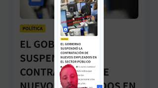 The National Government Announced That There Will Be No More Public Positions In The State