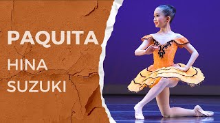 Youth America Grand Prix 2023 Finals Precompetitive Top 12 Winner  Hina Suzuki  Age 9  Paquita