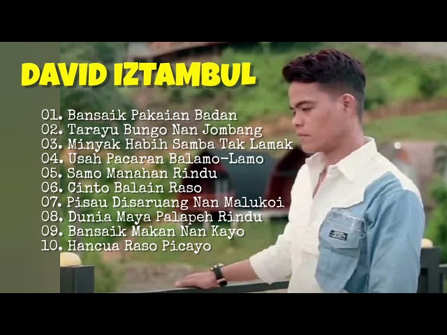 David Iztambul - Koleksi Lagu Minang class=