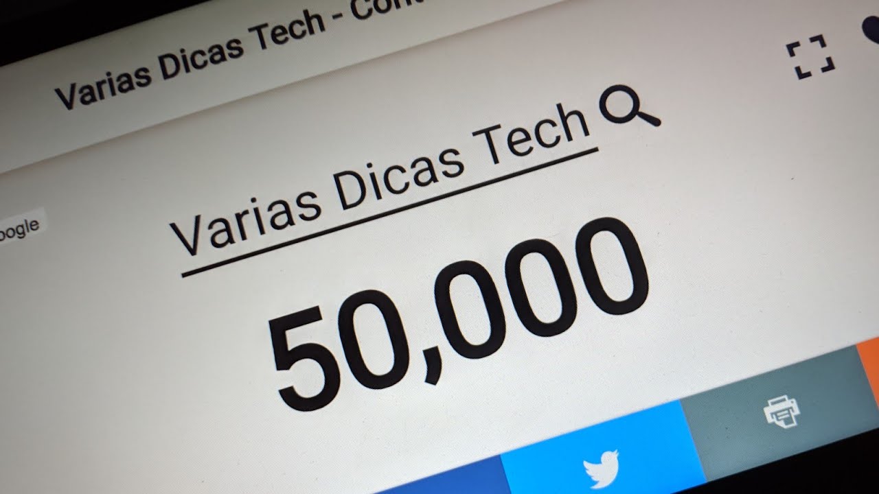 Varias Dicas Tech • Obrigado • 50 mil inscritos & 3 anos de canal ...