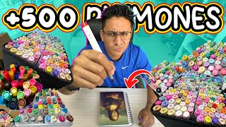 Usé Más De 500 Plumones En Este Dibujo Valió La Pena?