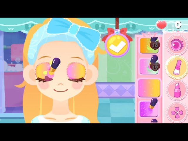 Jogando Maquiagem da Princesa - Jogos de Vestir  Playing Princess Makeup -  Dress Up Games 