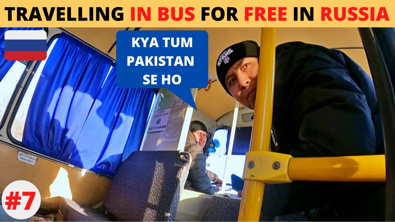 TRAVELLING IN OLD SOVIET BUS FOR FREE | 500 Km