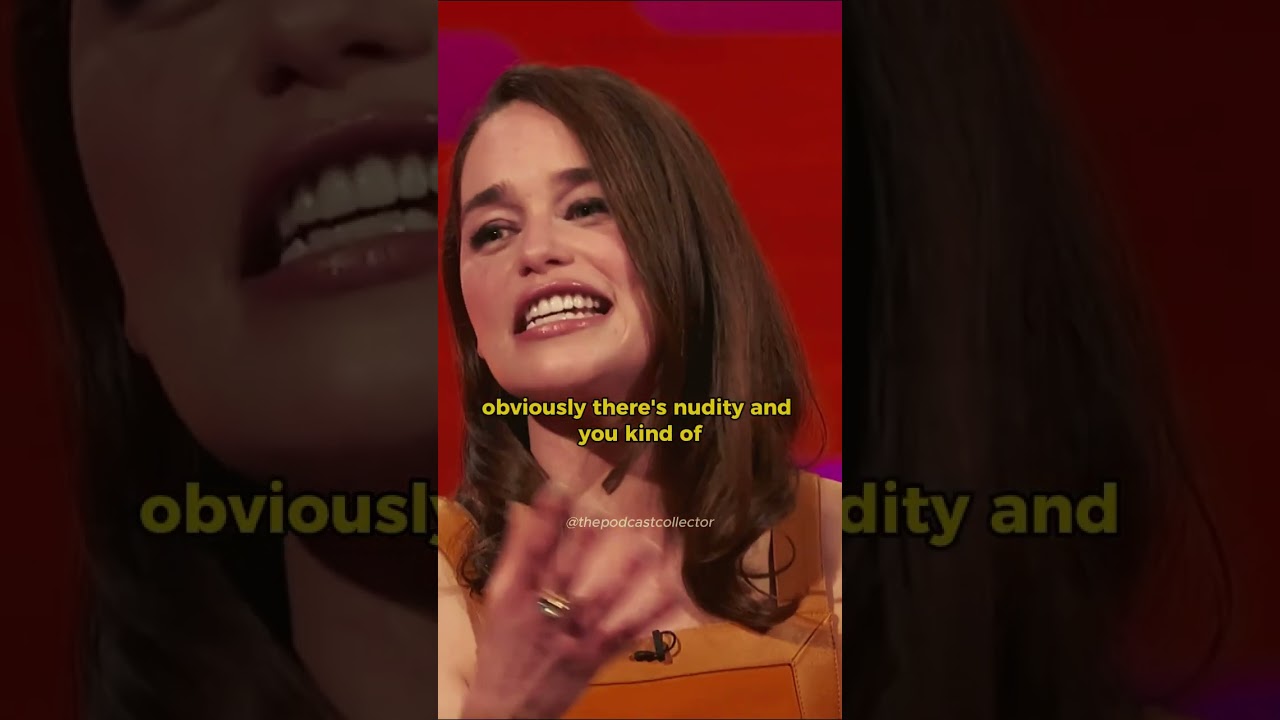 Emilia Clarke on her awkward Game of Thrones 18+ scene 🔞😂