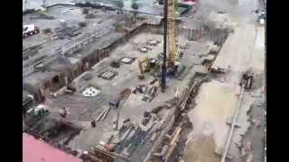 British International School of Chicago South Loop Construction Time Lapse - June 17, 2015