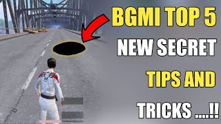 BGMI NEW TOP 5 TIPS AND TRICKS || NEW SECRET TIPS AND TRICKS BGMI
