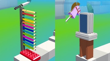 Slice It All - BIG UPDATE!! Very Satisfying And Relaxing ASMR Slicing Game