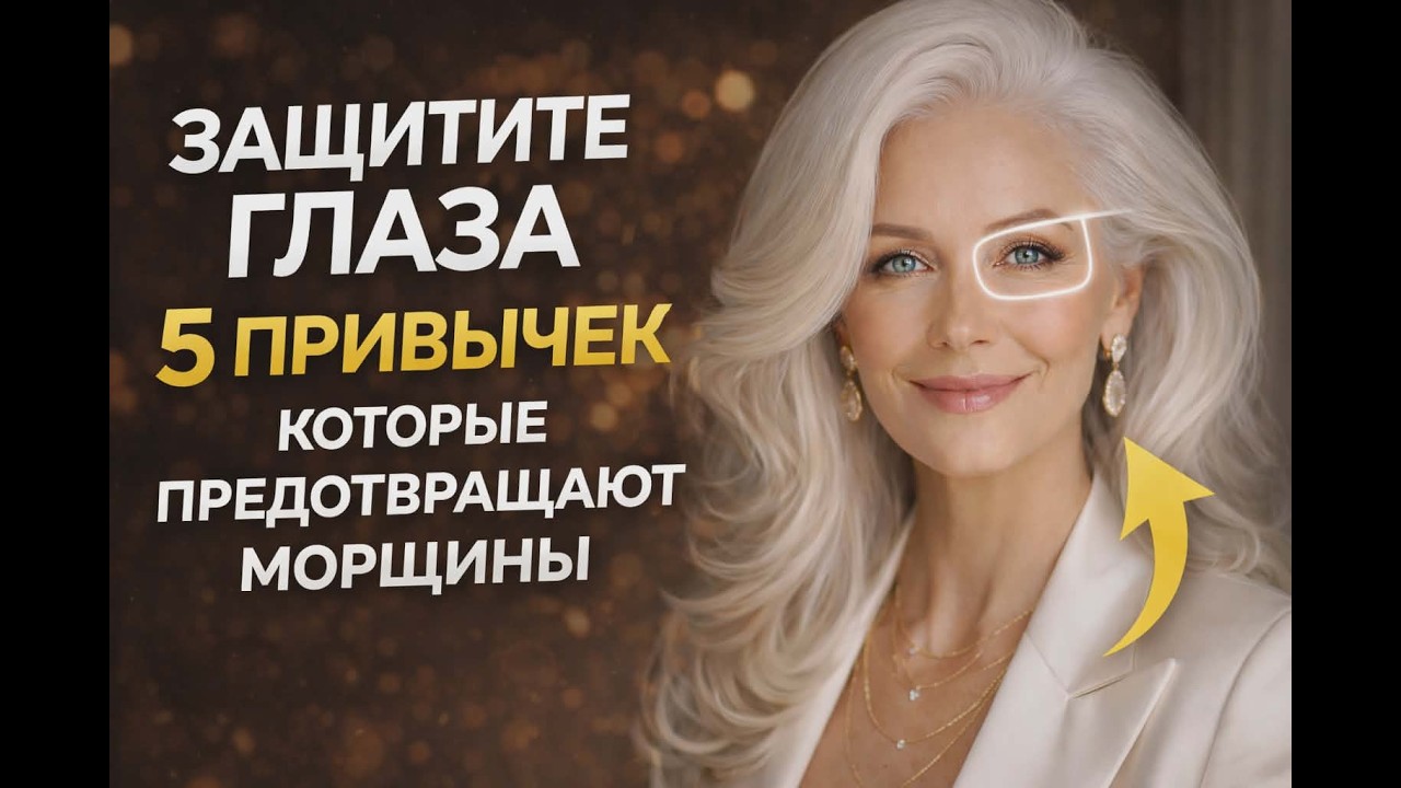 Защитите глаза 5 привычек, которые предотвращают морщины
