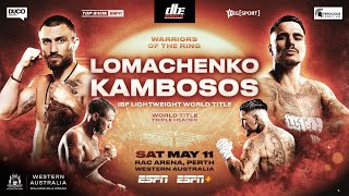 Lomachenko vs. Kambosos: Will we see an old Loma or 