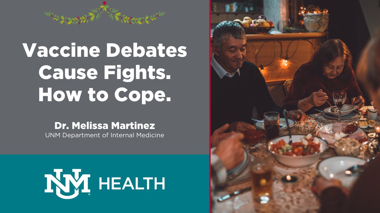 Vaccine Debates Cause Fights. How to Cope. | 12 Days of Health Cast
