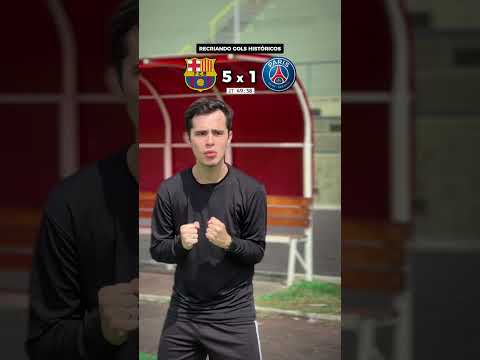 Recriando gols históricos - PT1 #shorts #barcelona #psg