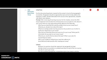 English 101 Week 10 Video Overview_f2020