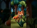 #The Fox and Drum #shortvideo #viral #cartoon #animation #funny #disney #trending #viralvideo