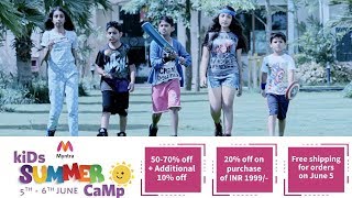 Myntra Kids Summer Camp - June 5 and 6, 2018 screenshot 5