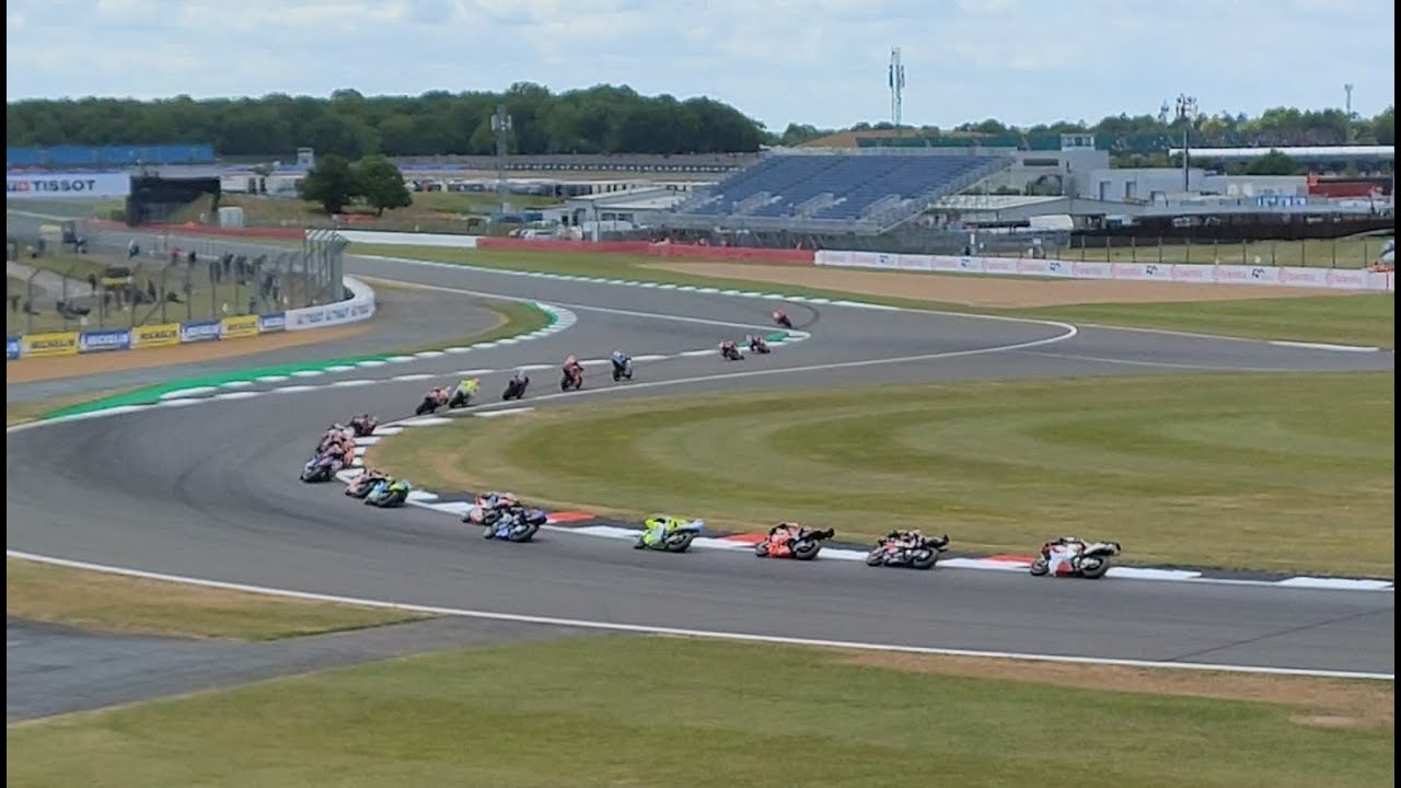 MotoGP Silverstone 2025 - Becketts Corner view - First Lap