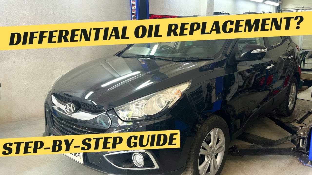 Hyundai IX35 Rear Differential Oil / Fluid replacement