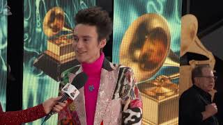 Jacob Collier Red Carpet Interview | 2024 Grammys