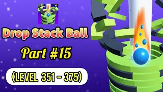 Drop Stack Ball -Fall Helix Blast Crash 3D, Gameplay Walkthrough Part 15, Level 351-375, iOS/Android screenshot 4