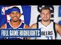 76ERS at MAVERICKS | FULL GAME HIGHLIGHTS | January 11, 2020