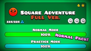 SQUARE ADVENTURE FULL VERSION! BY: EMJOVEN (Full HD) || Geometry Dash 2.113 screenshot 5