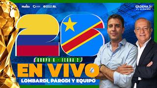 🔴 EN VIVO COLOMBIA 🇨🇴 vs RD CONGO 🇨🇩 | FECHA 2 MUNDIAL 2026 | GRUPO K | Cadena 3 argentina