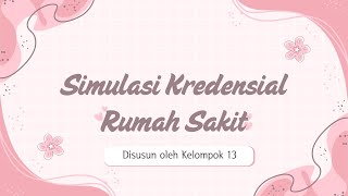 Simulasi Kredensial Perekam Medis di Rumah Sakit bagian Pelaporan