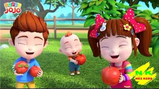 Super Jojo | Mari Memetik Apel Di Pohon | Lagu Anak Anak | Kids Song | Super Jojo Bahasa Indonesia