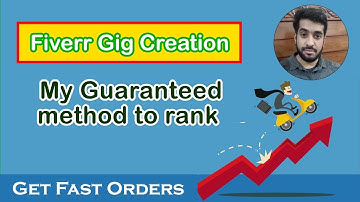 How to create a gig on Fiverr - my Guaranteed method for Fiverr Success Gig Creation and High Income