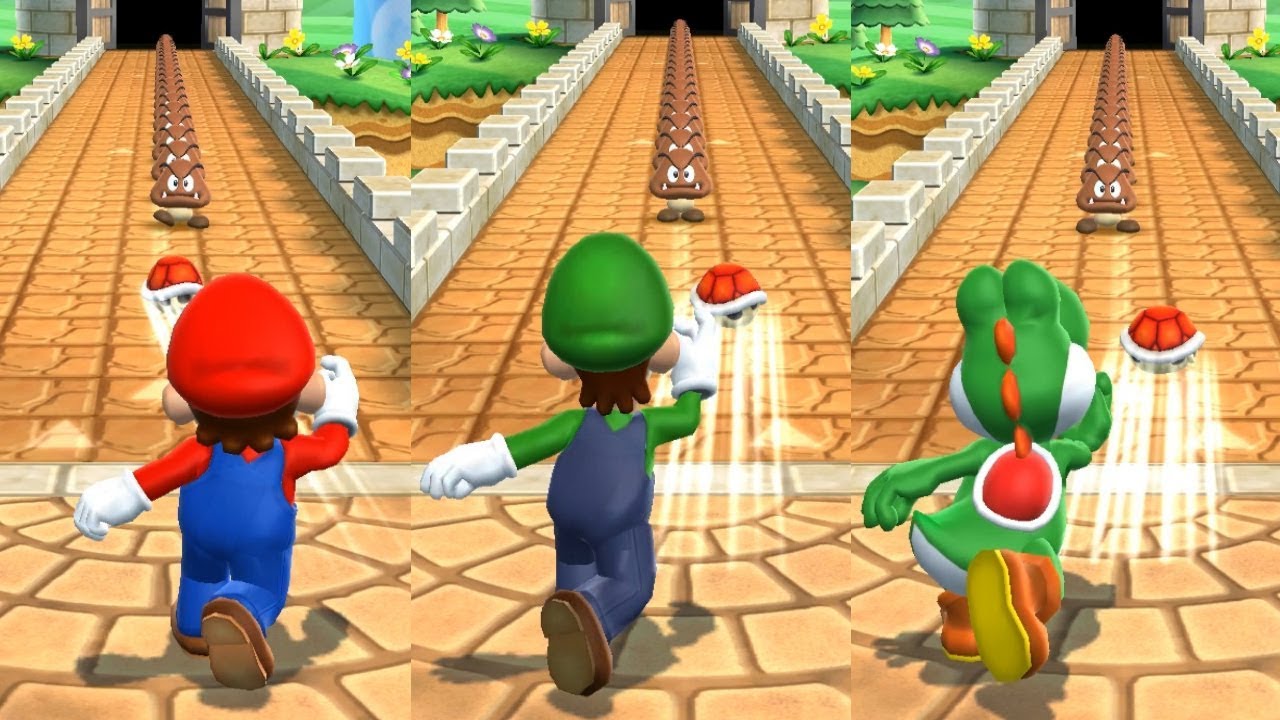 Mario Party 9 - Mario vs Luigi vs Yoshi - Magma Mine