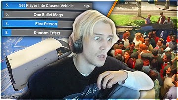 xQc plays GTA 5 CHAOS MOD (with chat)