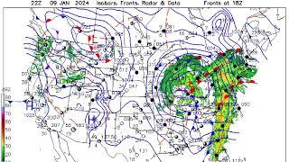 Weather Investigation 9B Surface Map Animation