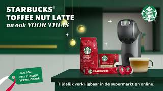 Nieuw Starbucks® Toffee Nut Latte voor jouw NESCAFÉ® Dolce Gusto® machine.