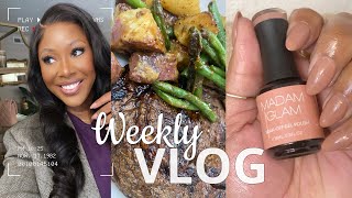 VLOG | Spend 2 days with me... Work + Gel Polish + Thrifting + New Telfar + Relaxing & PR Unboxings