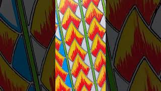 Evening Art Therapy with Deli Markers. Relax Drawing Templates