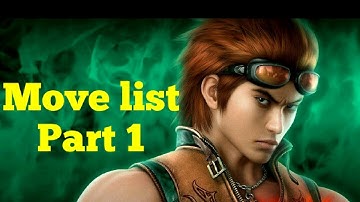 TEKKEN 7 Hwoarang. Entire move list tips & Tricks. Part 1