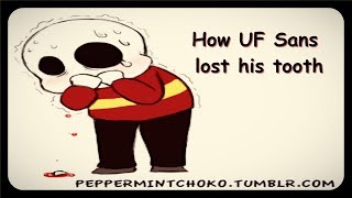 How UF Sans lost his tooth - Underfell Comic Dub
