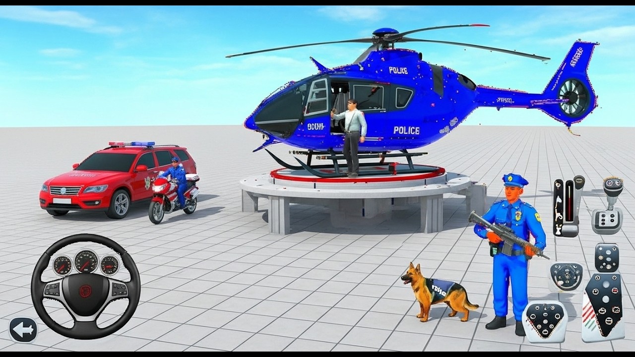 Police Car Chase Simulator 3D Game - Real Cop Cars Driving Simulator - Android Gameplay 2025