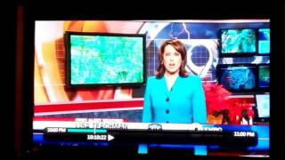 News Reporters Nasty look