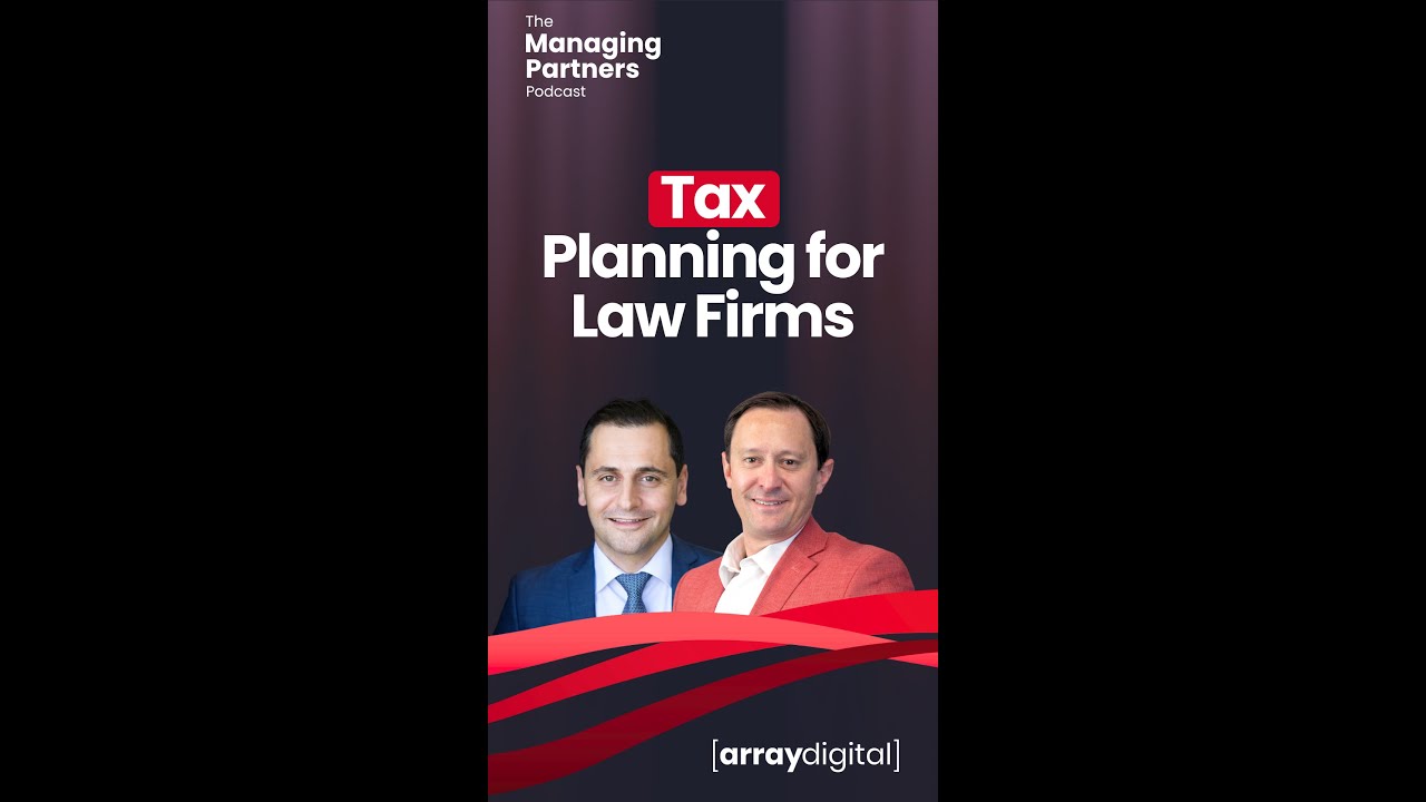 Tax planning for Law Firms