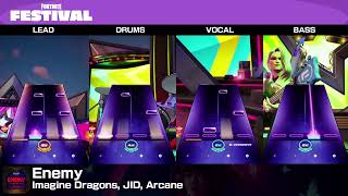 [Fortnite Festival] Enemy (Medium Full Band, 100% Flawless)