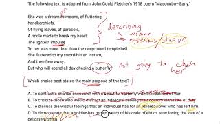 Digital Sat Reading Writing A Couple Of Poetry Questions By Request