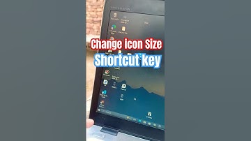 Change Window Icon Size Shortcut keys #unfreezemyacount