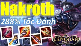 Liên Quân Mobile: Nakroth sẽ như thế nào nếu lên Full tốc đánh trong bản cập nhật  sắp tới?