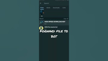 TELEGRAM HIGH SPEED DOWNLOAD BOT UPTO 40 MB😍