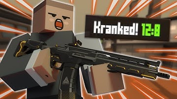 KRANKED 59 Kill NUKE in Krunker.io!! Krunker AK Nuke Gameplay on Industry