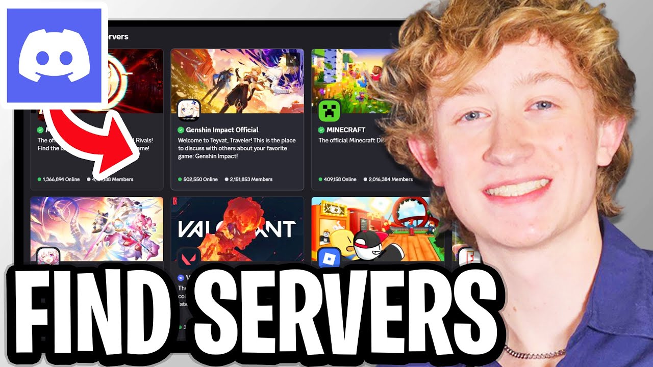 Server Search How To Find & Search For Discord Servers - Step By Step - YouTube