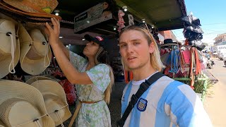 Shopping for Gaucho Hats in Super Hot Paraguay 🇵🇾